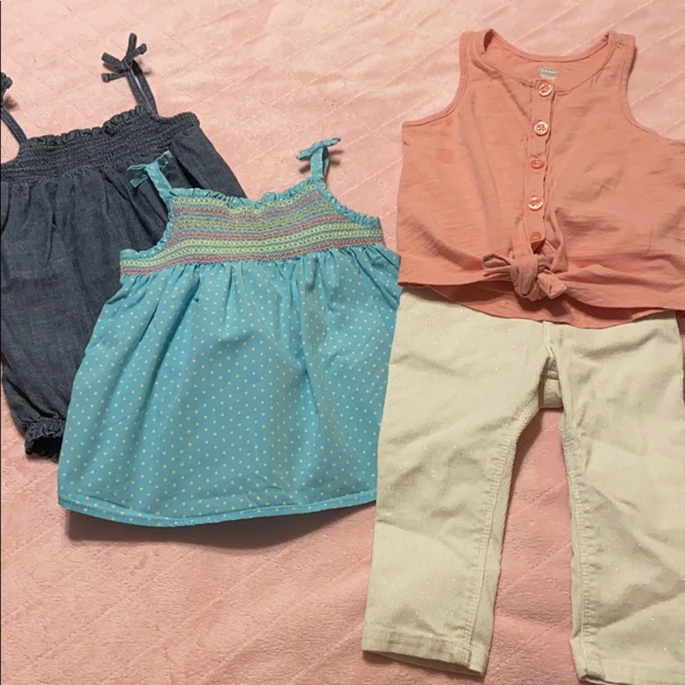 Lot of 4 Old Navy Toddler Girl Clothes
